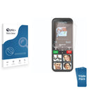 3-pack of Nano Glass screen protectors for Geemarc CL8000