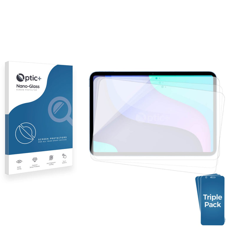 3-pack of Nano Glass screen protectors for G-Tab Pad 10 Pro