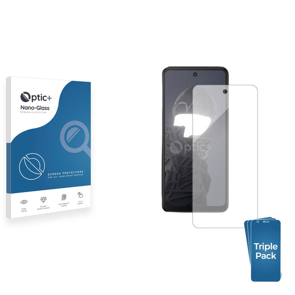 3-pack of Nano Glass screen protectors for HMD Fusion