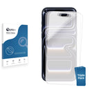 3-pack of Nano Glass screen protectors for Apple iPhone 17 Pro Max