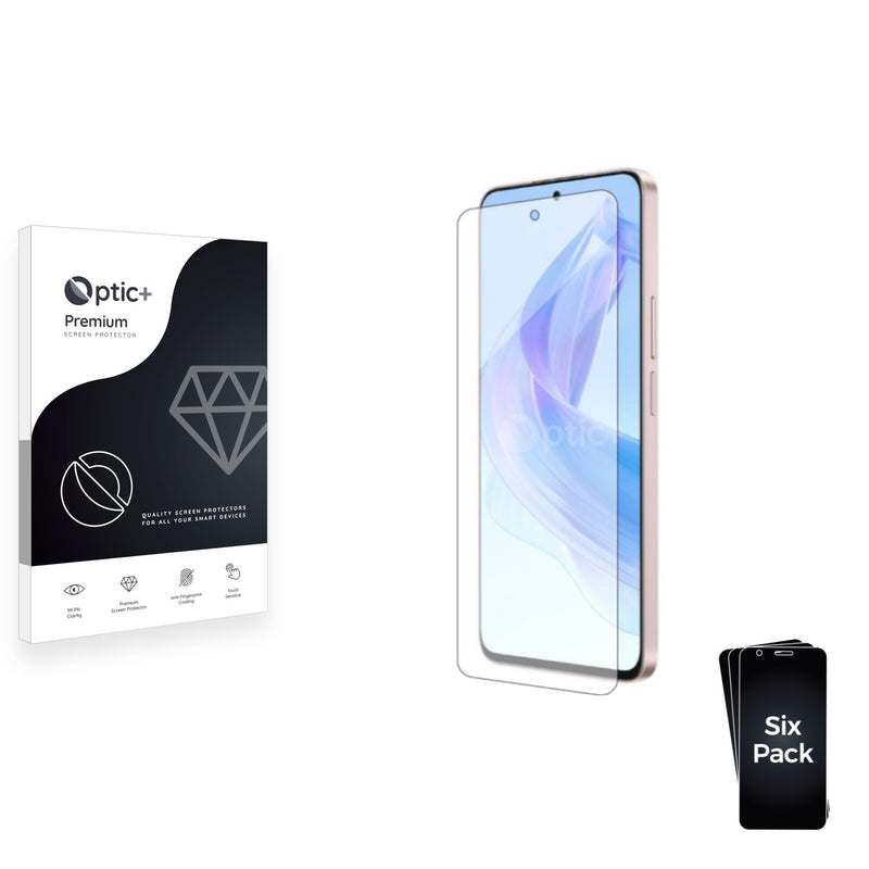 6pk Optic+ Premium Film Screen Protectors for Honor X50i