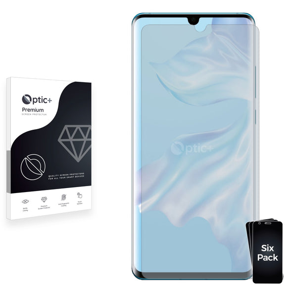 6pk Optic+ Premium Film Screen Protectors for Huawei P30 Pro