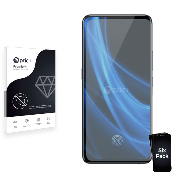 6pk Optic+ Premium Film Screen Protectors for Vivo Nex Dual Display