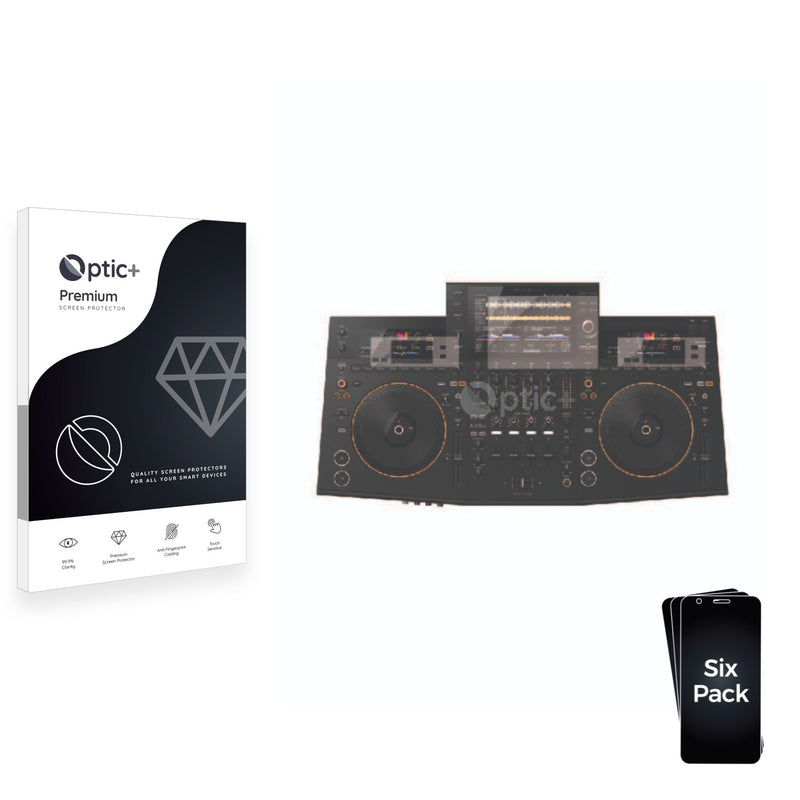 6pk Optic+ Premium Film Screen Protectors for Pioneer DJ Opus Quad