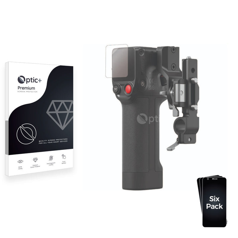 6pk Optic+ Premium Film Screen Protectors for DJI Focus Pro Grip