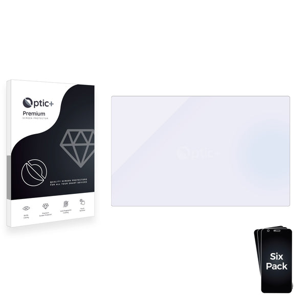 6pk Optic+ Premium Film Screen Protectors for Hyundai Tuscon NX4 2023 10.25" Infotainment Display