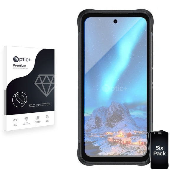 6pk Optic+ Premium Film Screen Protectors for Umidigi Bison X20