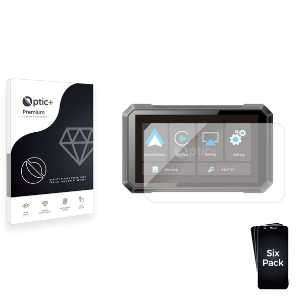 Screen Protector for Ricoel Motorcycle CarPlay C7 II