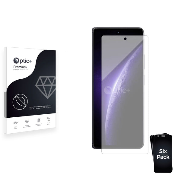 6pk Optic+ Premium Film Screen Protectors for realme Narzo  60x