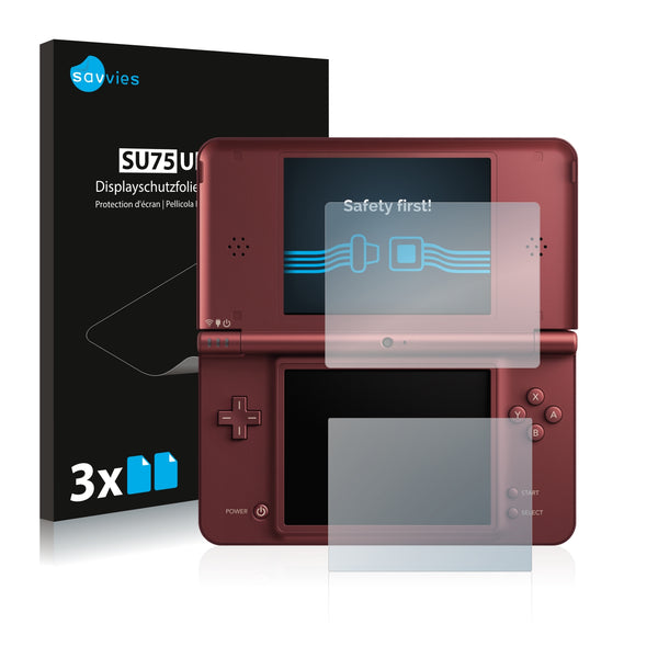 6x Savvies SU75 Screen Protector for Nintendo DSi XL