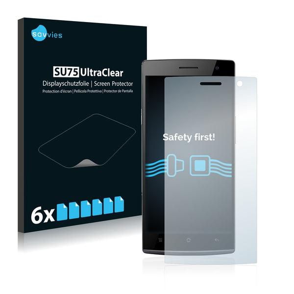 6x Savvies SU75 Screen Protector for Oppo Find 7