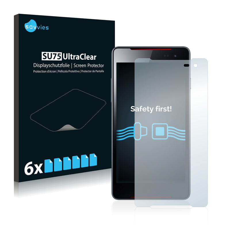 6x Savvies SU75 Screen Protector for Hisense HS-U98