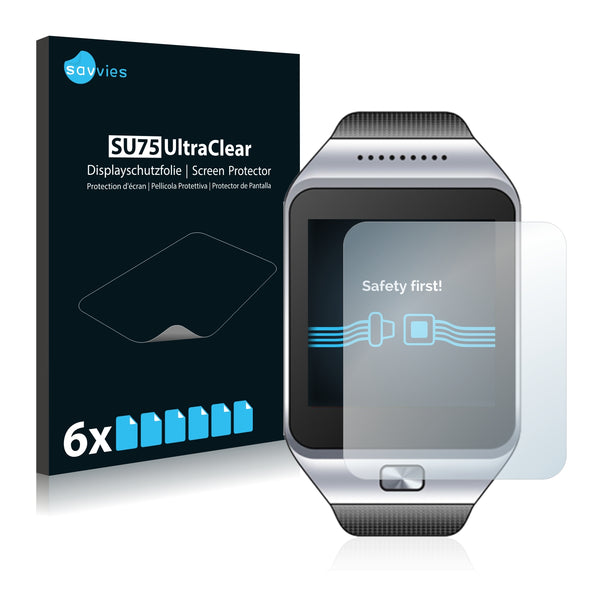 6x Savvies SU75 Screen Protector for ZGPAX S28