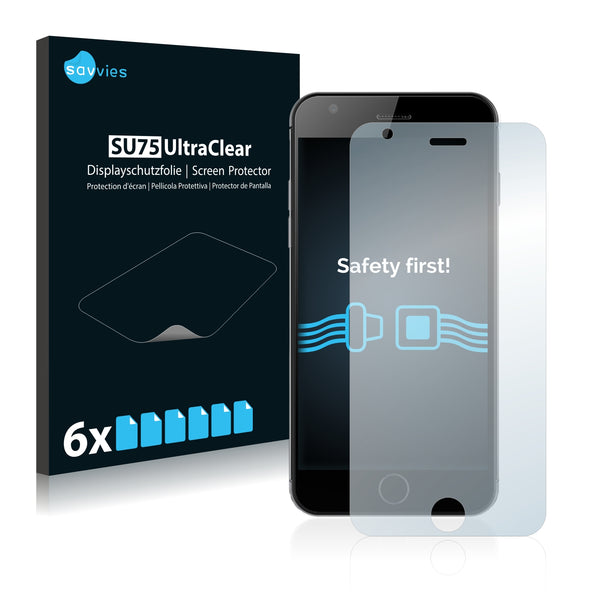 6x Savvies SU75 Screen Protector for Dakele 3X