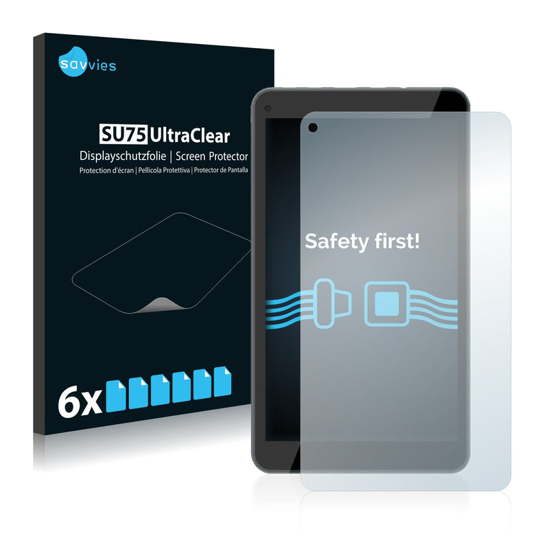 6x Savvies SU75 Screen Protector for Odys Mira