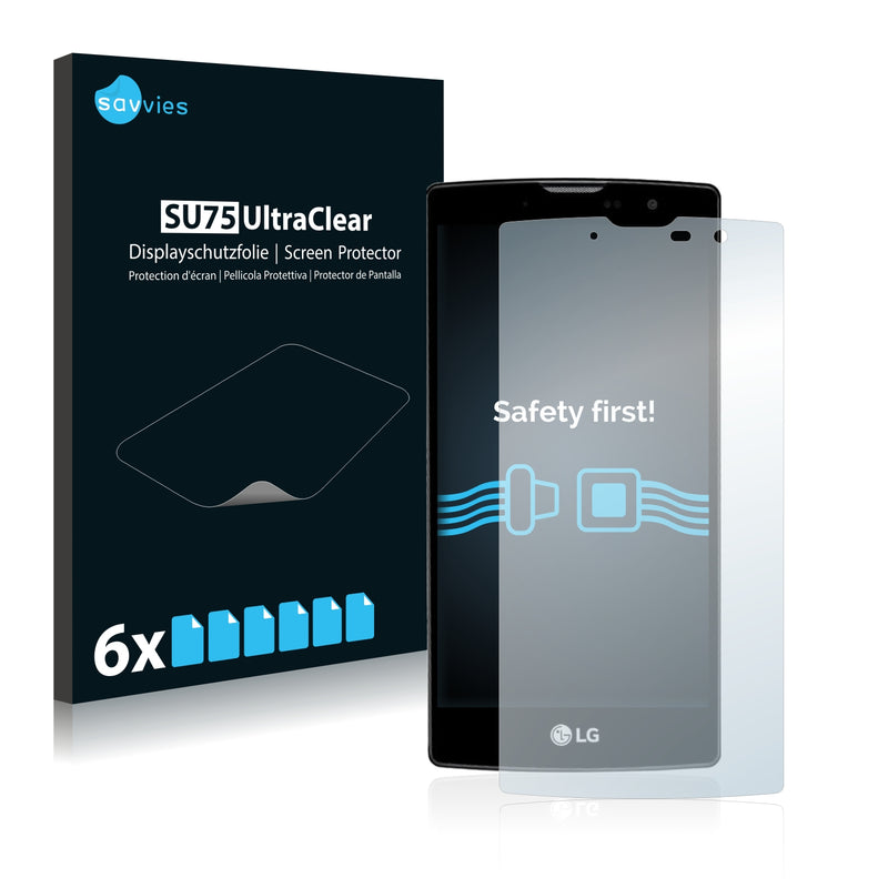 6x Savvies SU75 Screen Protector for LG G4c