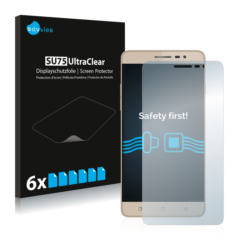 6x Savvies SU75 Screen Protector for Panasonic Eluga Mark