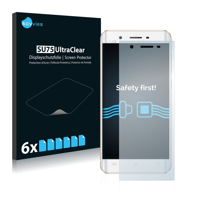 6x Savvies SU75 Screen Protector for Vivo Xplay5 Elite