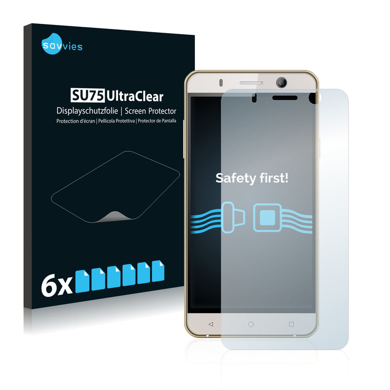 6x Savvies SU75 Screen Protector for Landvo XM100