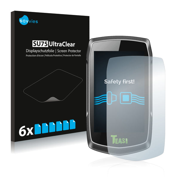 6x Savvies SU75 Screen Protector for A-Rival Teasi One3