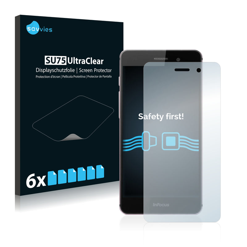 6x Savvies SU75 Screen Protector for Infocus M560