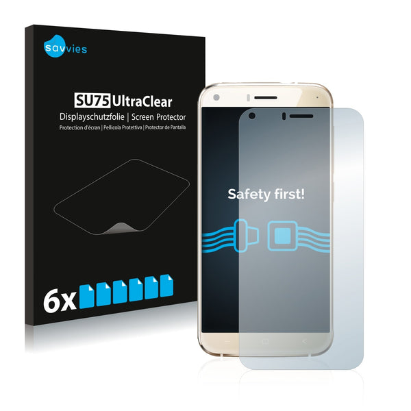 6x Savvies SU75 Screen Protector for UMi London