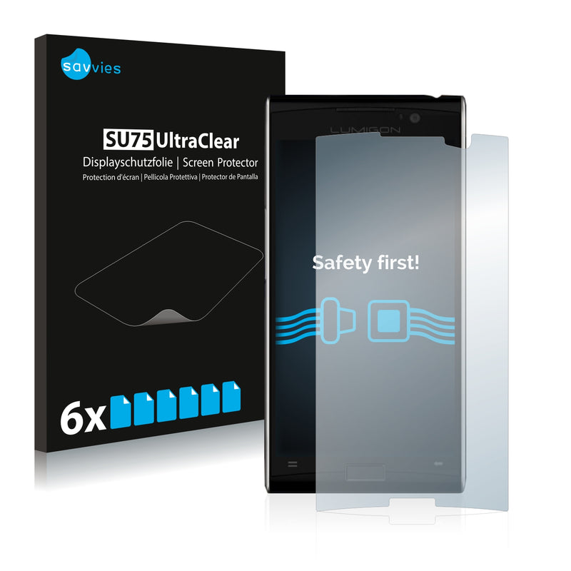 6x Savvies SU75 Screen Protector for Lumigon T3