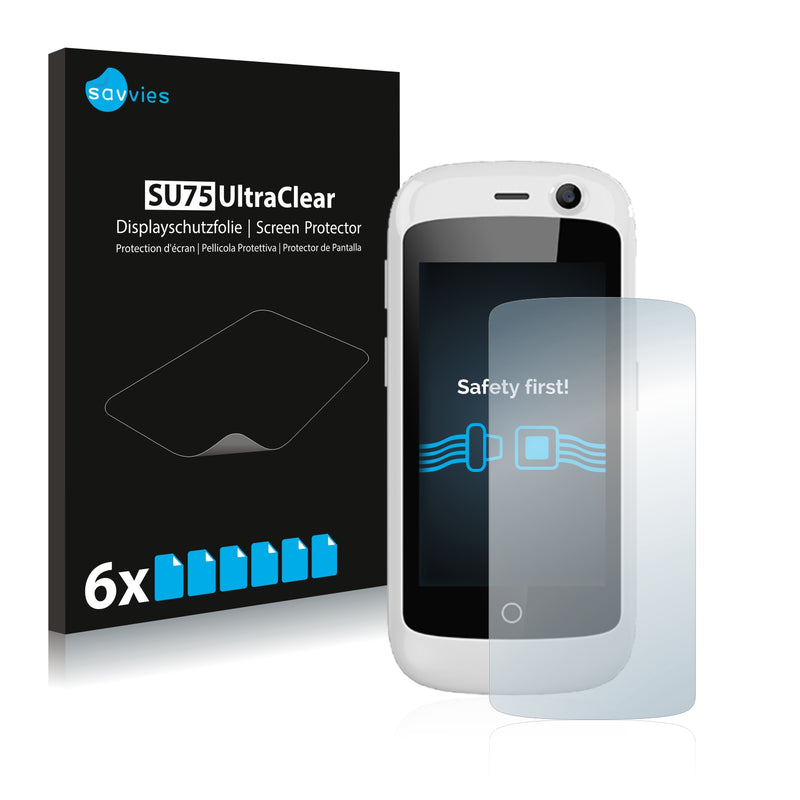 6x Savvies SU75 Screen Protector for Unihertz Jelly