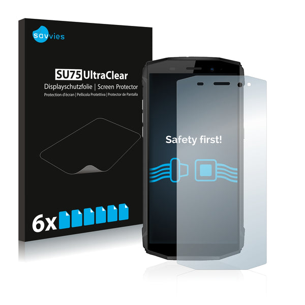 6x Savvies SU75 Screen Protector for Blackview BV5800