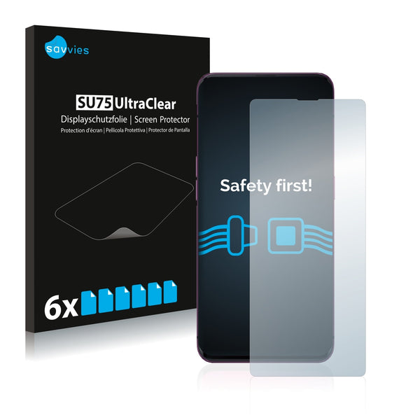 6x Savvies SU75 Screen Protector for Oppo Find X