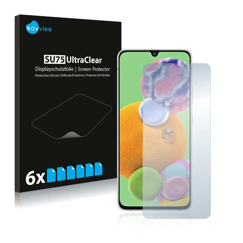 6x Savvies SU75 Screen Protector for Samsung Galaxy A90 5G