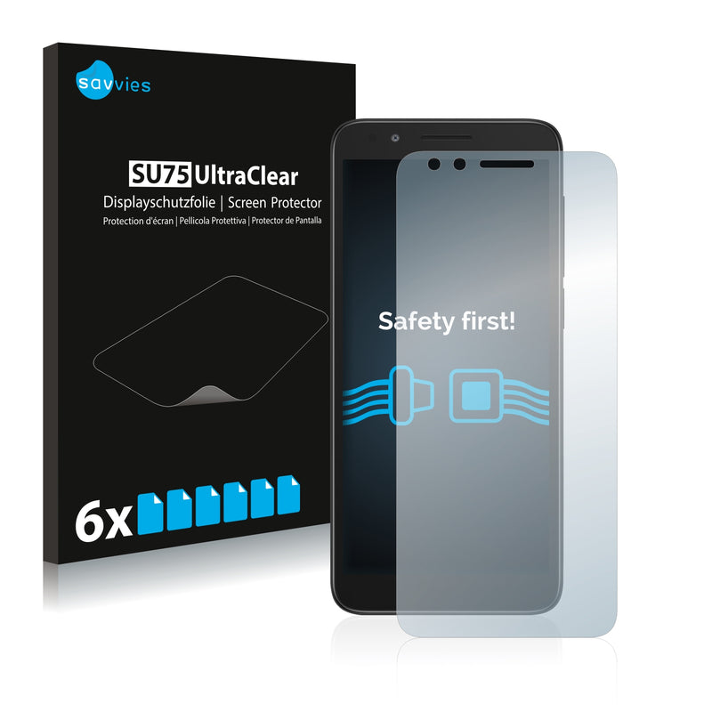 6x Savvies SU75 Screen Protector for Alcatel Avalon V