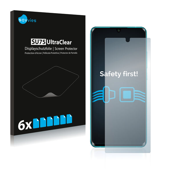 6x Savvies SU75 Screen Protector for Xiaomi Mi CC9 Pro