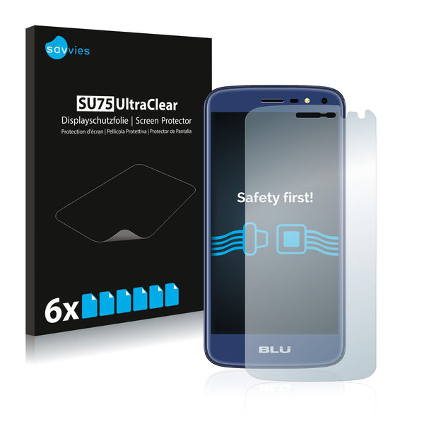 6x Savvies SU75 Screen Protector for BLU C5 2018