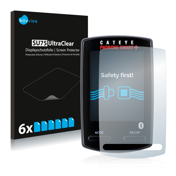 6x Savvies SU75 Screen Protector for Cateye Smart Plus
