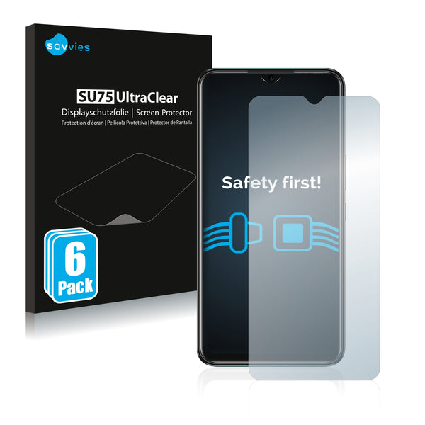 6x Savvies SU75 Screen Protector for Infinix Hot 11