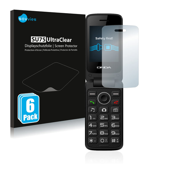6x Savvies SU75 Screen Protector for Onda CLS101