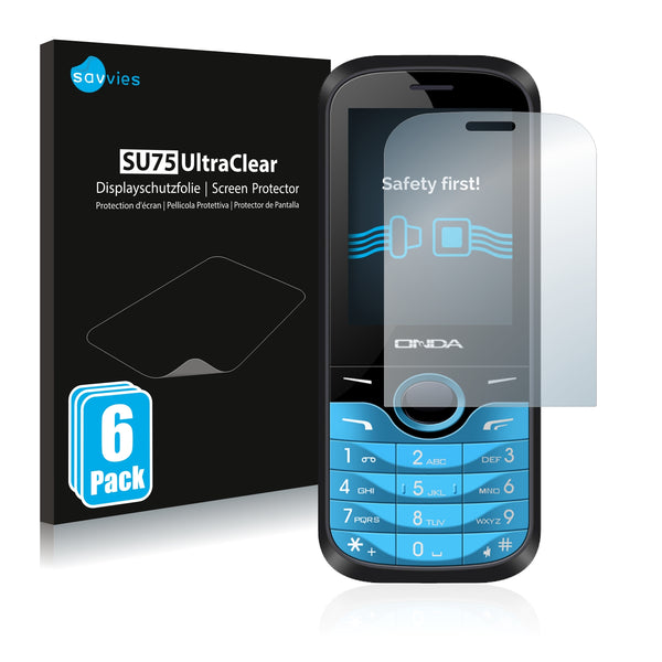 6x Savvies SU75 Screen Protector for Onda Frizzy