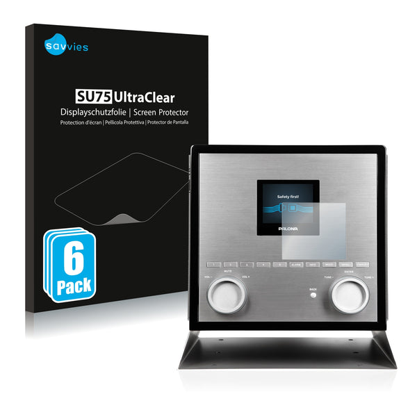 6x Savvies SU75 Screen Protector for Palona Quubi