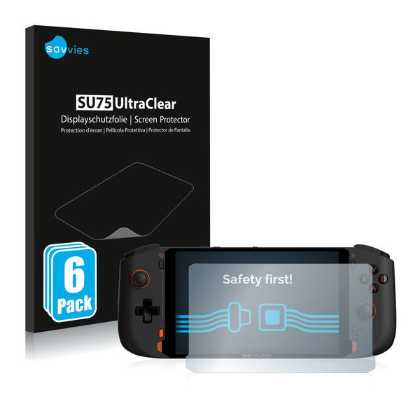 6x Savvies SU75 Screen Protector for One XPlayer Mini
