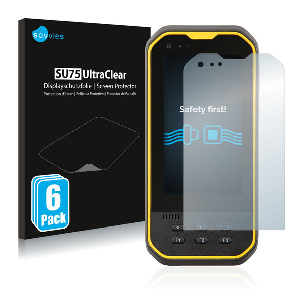 6x Savvies SU75 Screen Protector for Trimble Nomad 5