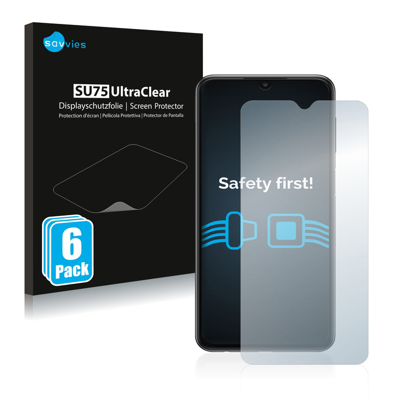 6x Savvies SU75 Screen Protector for Samsung Galaxy A23