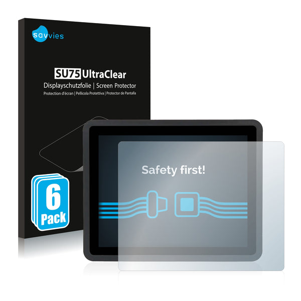 6x Savvies SU75 Screen Protector for Faytech FT08TMCAPOB