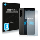6x Savvies SU75 Screen Protector for Sony Xperia 1 IV (Front + cam)