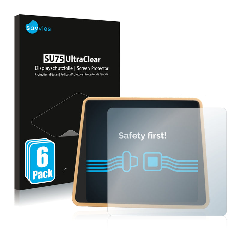 6x Savvies SU75 Screen Protector for Junsi iCharger S6