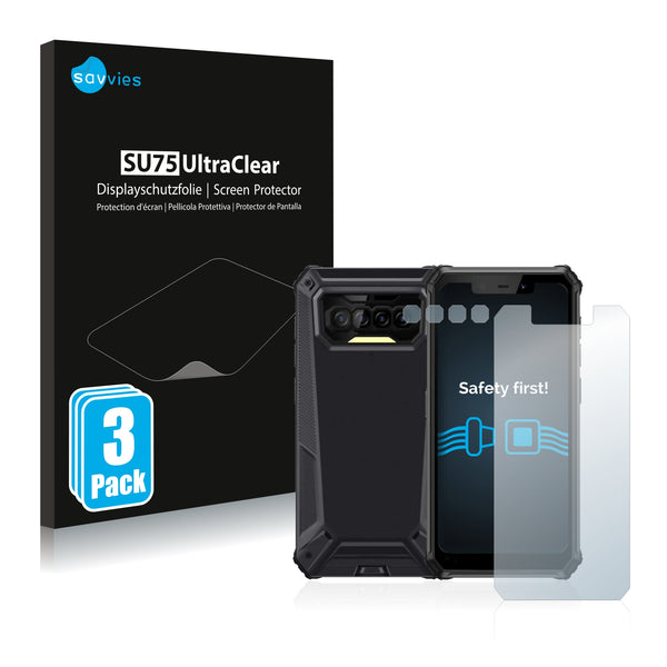 6x Savvies SU75 Screen Protector for iiiF150 B2021 (Front + cam)