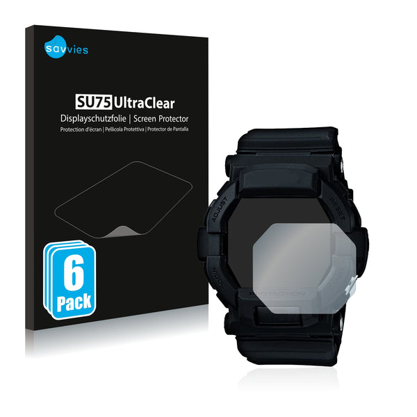6x Film Screen Protector for Casio G-Shock GD350