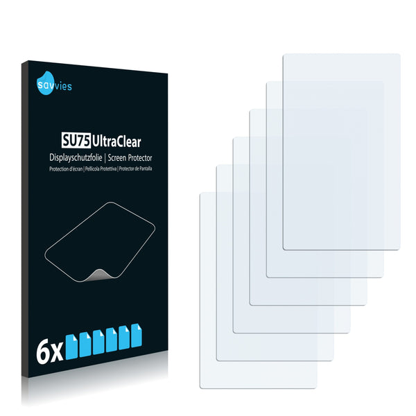 6x Savvies SU75 Screen Protector for CECT 599+