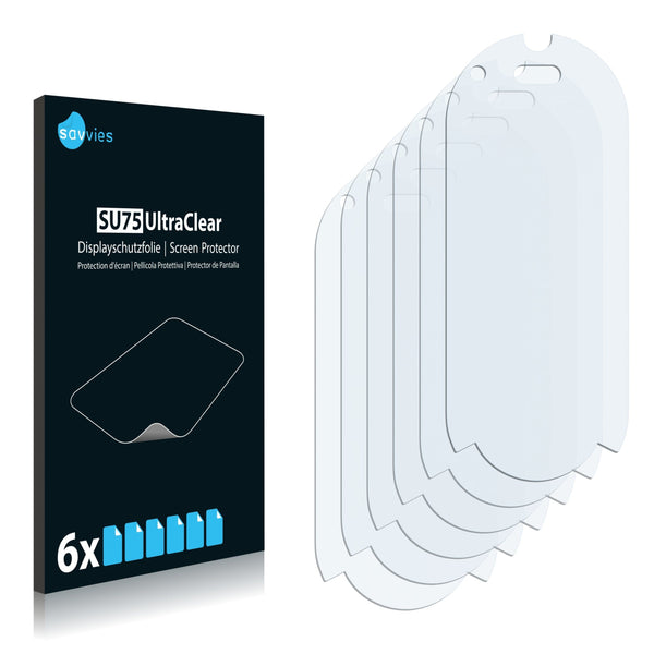 6x Savvies SU75 Screen Protector for Samsung GT-M7600