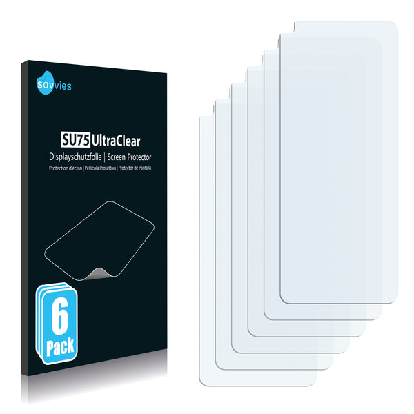 6x Savvies SU75 Screen Protector for Oukitel K9 Pro